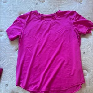 Lululemon Athletica Pink Short Sleeve Tee